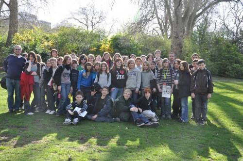 The French school party in St James's Park